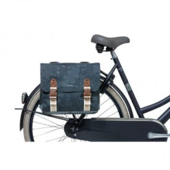 Double Sacoche Vélo BASIL Bohème 35L Bleu Indigo -Pro Velo Gear Magasin double sacoche velo basil boheme 35l bleu indigo 2