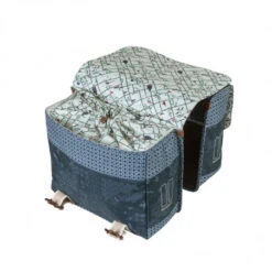 Double Sacoche Vélo BASIL Bohème 35L Bleu Indigo -Pro Velo Gear Magasin double sacoche velo basil boheme 35l bleu indigo 3