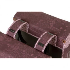 Double Sacoche Vélo BASIL Bohème 35L Rouge Figue -Pro Velo Gear Magasin double sacoche velo basil boheme 35l rouge figue 5