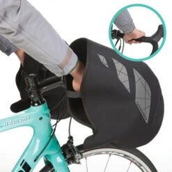 Manchons Vélo Noir TUCANO URBANO Pour Guidon Nautilus -Pro Velo Gear Magasin manchons velo noir tucano urbano pour guidon nautilus 2