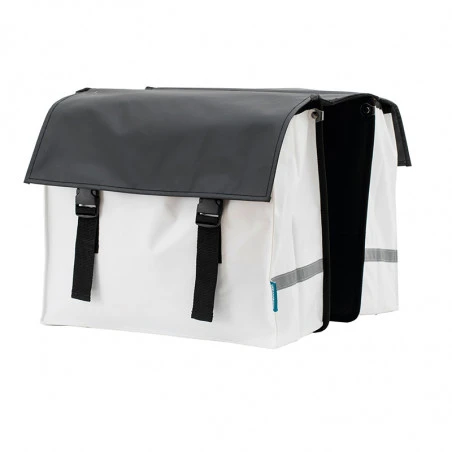 Paire Sacoches Vélo étanche URBAN PROOF Noir Blanc 3 Paire Sacoches Vélo étanche URBAN PROOF Noir Blanc