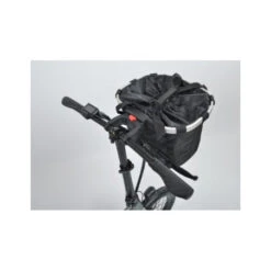 KLICKFIX Panier Avant Reisenthel Bikebasket -Pro Velo Gear Magasin panier avant pliable noir bikebasket noir 1
