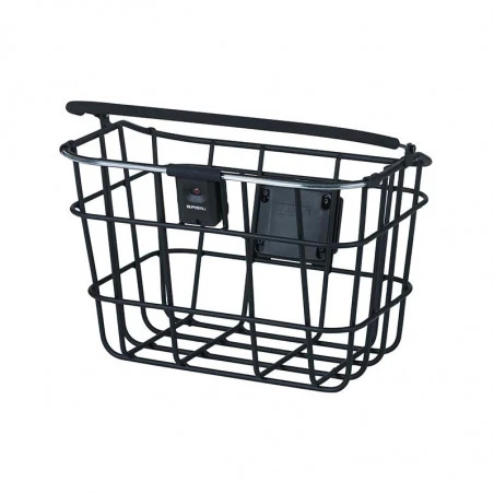 Panier Vélo Guidon Alu BASIL Bremen Avec LED 3 Panier Vélo Guidon Alu BASIL Bremen Avec LED