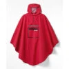 Poncho Pluie Urbain THE PEOPLE'S PONCHO 3.0 Rouge -Pro Velo Gear Magasin poncho pluie urbain the people s poncho 30 rouge