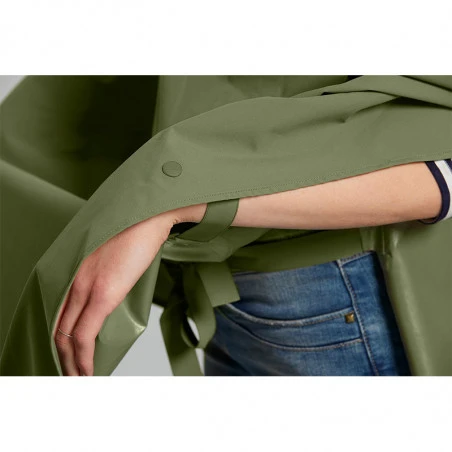 Poncho Pluie Vélo BASIL Hoga Vert Olive 12 Poncho Pluie Vélo BASIL Hoga Vert Olive – Image 10