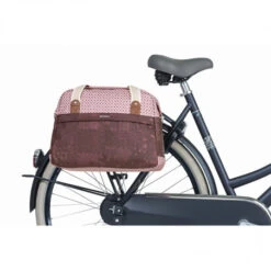 Sac Vélo + épaule BASIL Bohème Rouge Figue 18L -Pro Velo Gear Magasin sac velo epaule basil boheme rouge figue 18l 6
