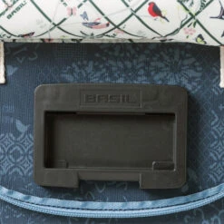 Sacoche De Guidon BASIL Bohème 8L Bleu Indigo -Pro Velo Gear Magasin sacoche de guidon basil boheme 8l bleu indigo 4