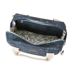Sacoche De Guidon BASIL Bohème 8L Bleu Indigo -Pro Velo Gear Magasin sacoche de guidon basil boheme 8l bleu indigo 5