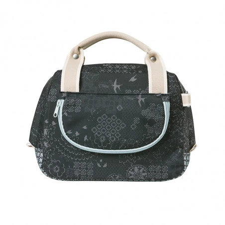 Sacoche De Guidon Vélo BASIL Bohème 8L Gris 5 Sacoche De Guidon Vélo BASIL Bohème 8L Gris – Image 3