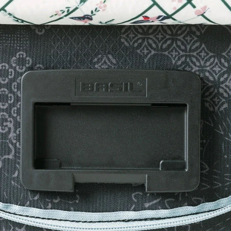 Sacoche De Guidon Vélo BASIL Bohème 8L Gris 7 Sacoche De Guidon Vélo BASIL Bohème 8L Gris – Image 5