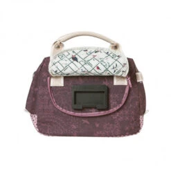 Sacoche De Guidon Vélo BASIL Bohème 8L Rouge Figue -Pro Velo Gear Magasin sacoche de guidon velo basil boheme 8l rouge figue 3