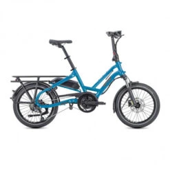 Vélo Cargo électrique Compact Tern HSD P9 Bleu LR