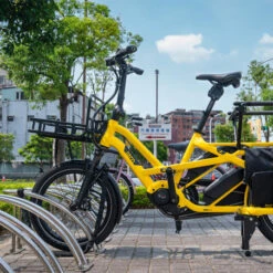 Vélo Cargo électrique Longtail TERN GSD S10 Jaune LR -Pro Velo Gear Magasin velo cargo electrique longtail tern gsd s10 jaune 2
