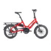 Vélo Cargo électrique Compact Tern HSD P9 Rouge LR 2 Vélo Cargo électrique Compact Tern HSD P9 Rouge LR -Pro Velo Gear Magasin velo cargo electrique mini tern hsd p9 rouge